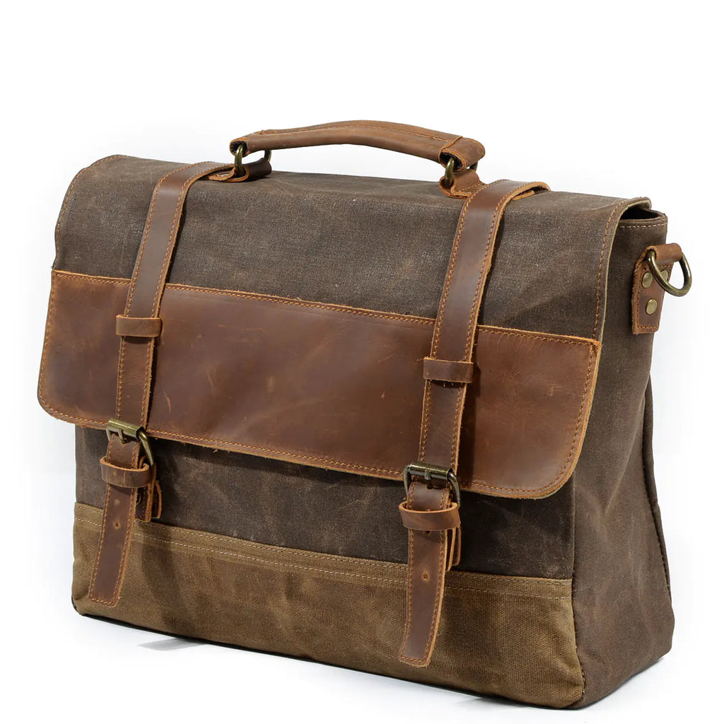 Waterproof Oil Wax Canvas Bag