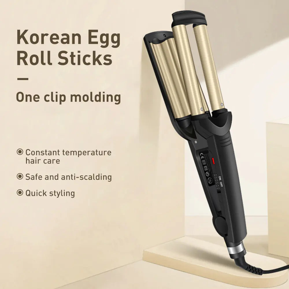 Japanese Dual-Use Curly Water Ripple Curling Iron